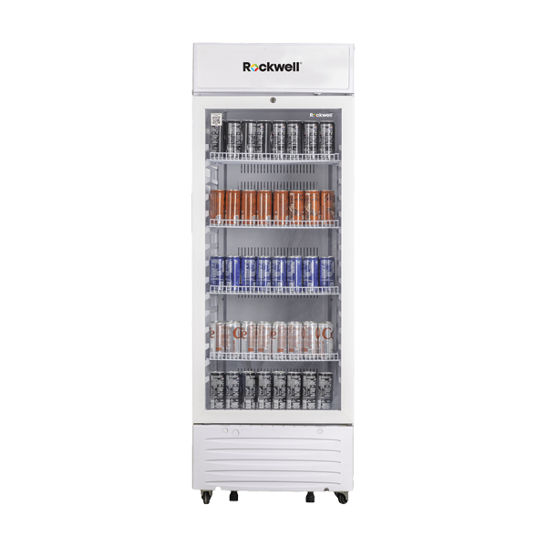 Rockwell RVC400A, Single Glass Door Visi Cooler, Internal LED, Dynamic Cooling - Image 3