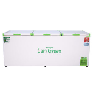 Rockwell GFR910UC, 5 Star, Convertible GREEN Deep Freezer, Triple Door, with 10 yrs. Warranty on Cooling Coil and Upto 53% Power Saving