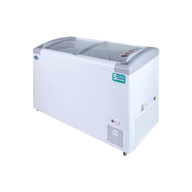 Rockwell 285Ltr, Curved Glass Green Freezer, In-built LED Light, Upto 53% Power Saving GFR350ICGT - Image 3
