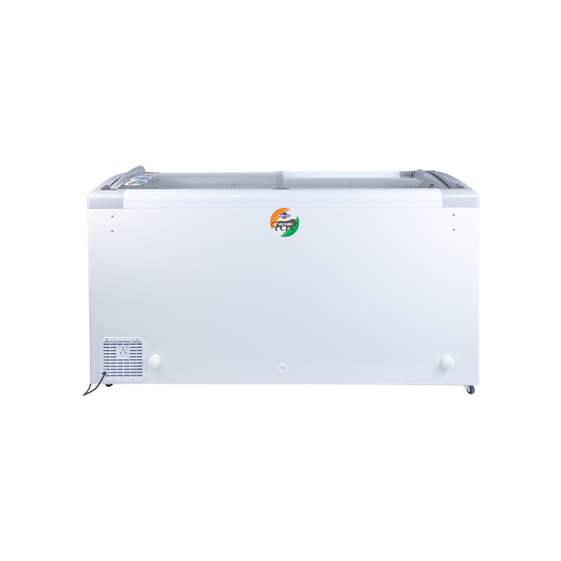 Rockwell 380Ltr, Curved Glass Green Freezer, In-built LED Light, Upto 53% Power Saving GFR450ICGT - Image 4