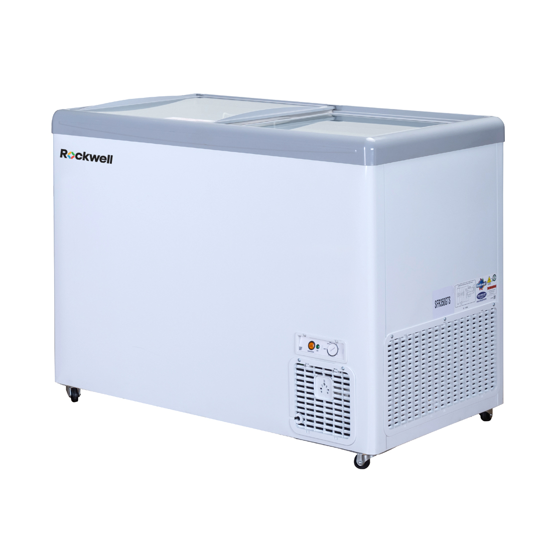 Rockwell SFR350GTS, Glass Top Deep Freezer, Low Power Consumption - Image 3