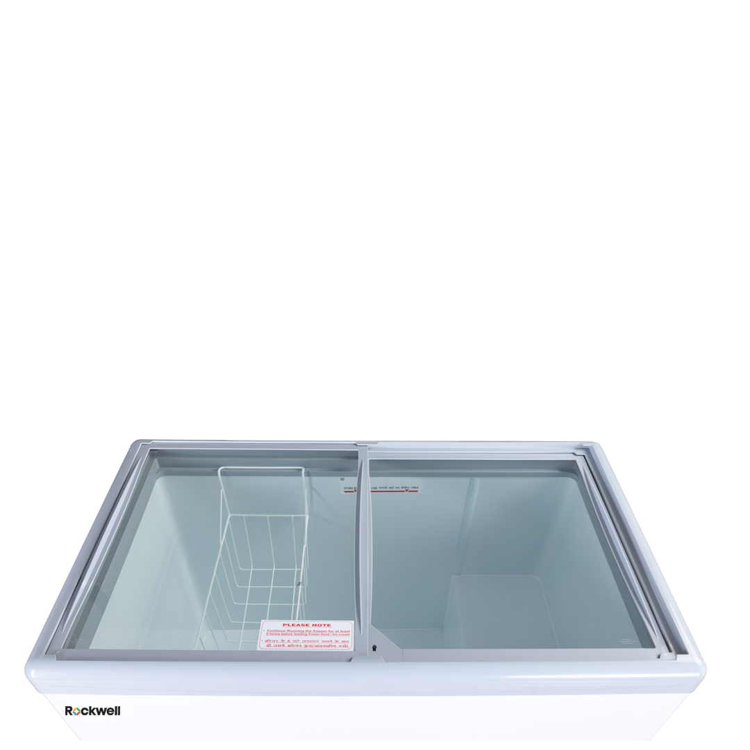 Rockwell SFR350GTS, Glass Top Deep Freezer, Low Power Consumption - Image 2