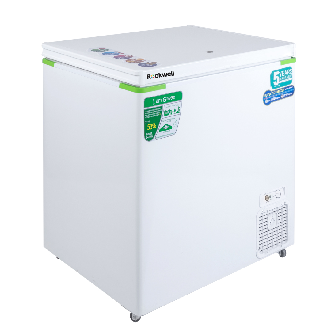 Rockwell GFR250ET, Single Door Eutectic Hard Top Deep Freezer, 18 Hours Temperature Backup, 1 year Comprehensive warranty