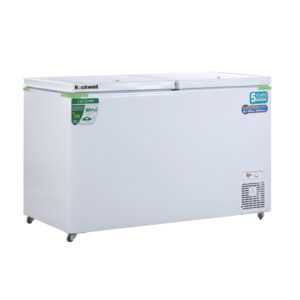 Rockwell GFR450DDET, Double Door Eutectic Hard Top Deep Freezer, 18 Hours Temperature Backup, 1 year Comprehensive warranty