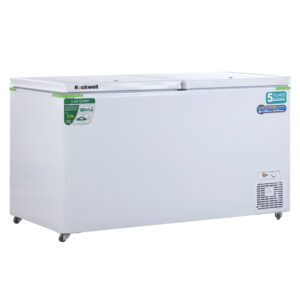 Rockwell GFR550DDET, Double Door Eutectic Hard Top Deep Freezer, 18 Hours Temperature Backup, 1 year Comprehensive warranty