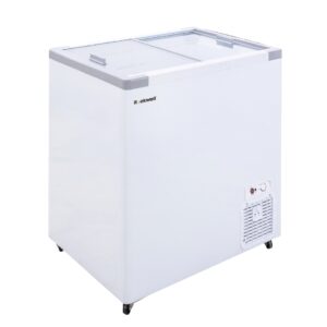 Rockwell SFR250GT, Glass Top Deep Freezer, Low Power Consumption