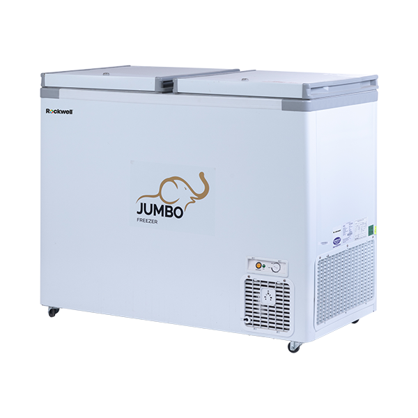 Rockwell OCF350DDU Hard Top Deep Freezer, Convertible Freezer and Cooler, Double Door with 1 Year Comprehensive Warranty, Low Power Consumption, Chest Freezer - Image 2