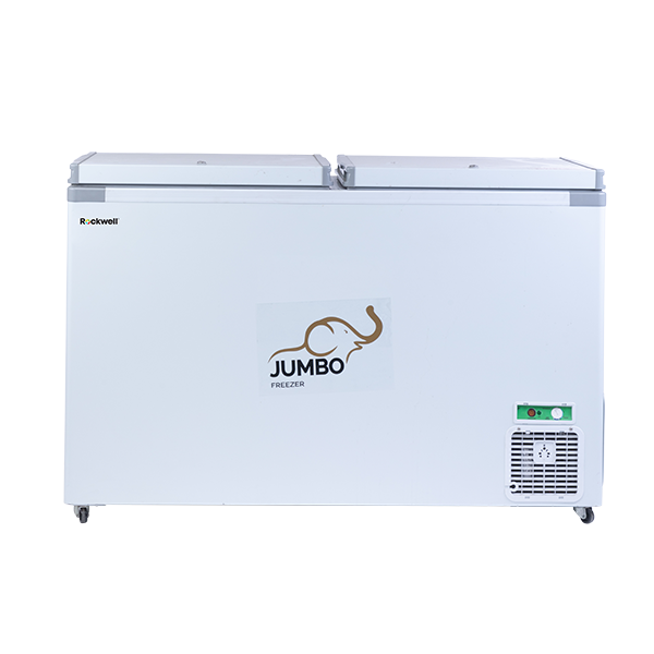 Rockwell 450DDU Hard Top Deep Freezer, Convertible Freezer and Cooler, Double Door with 4 Years Comprehensive Warranty, Low Power Consumption, Chest Freeze - Image 2