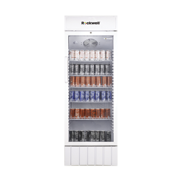 Rockwell RVC500A, Single Glass Door Visi Cooler, Internal LED, Dynamic Cooling - Image 3